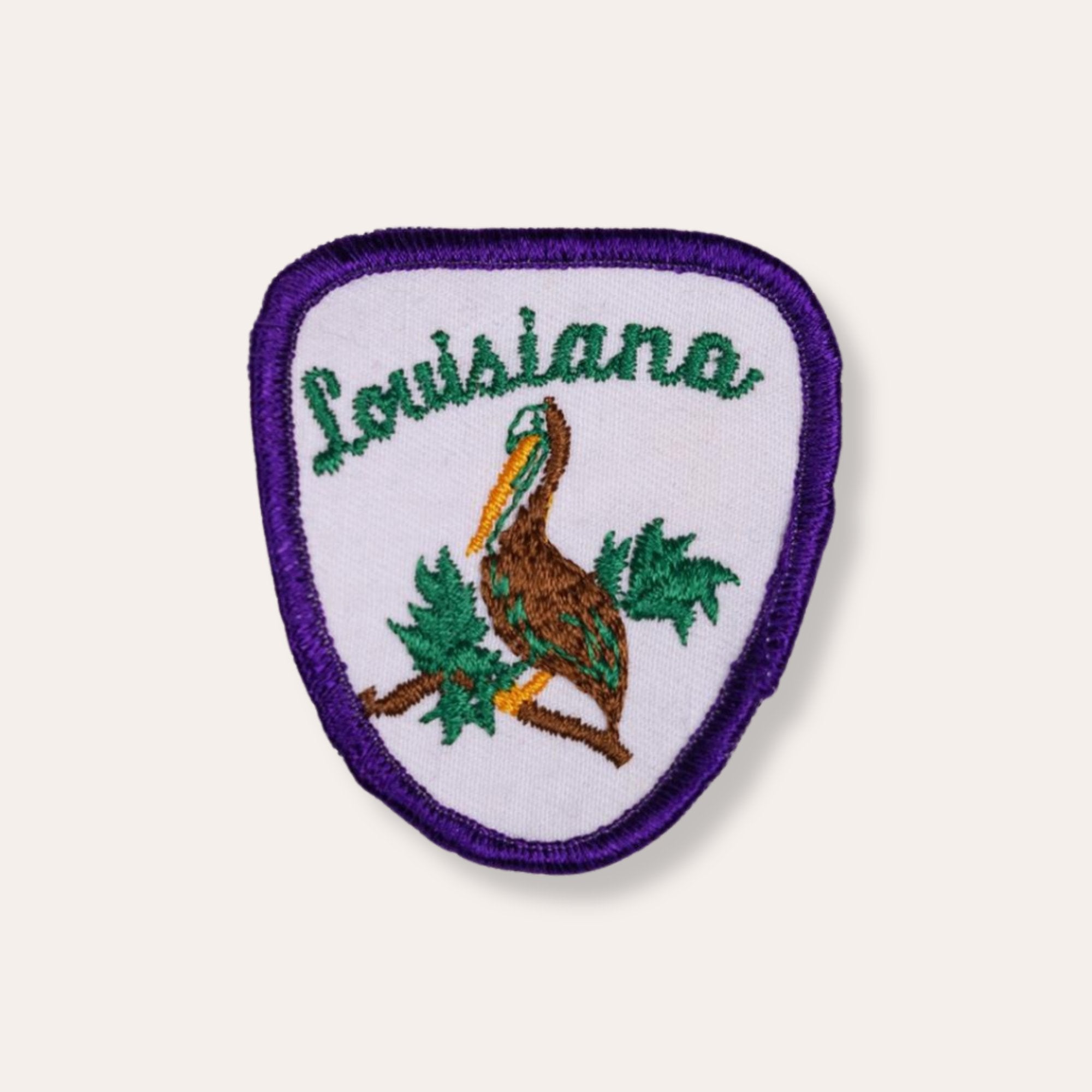 Vintage Louisiana Embroidered Patch - Dirty Coast