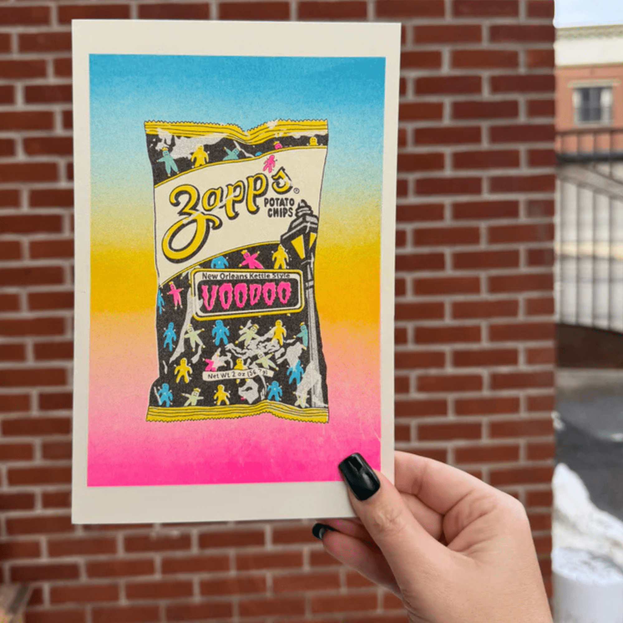 Voodoo Chips Print - Dirty Coast