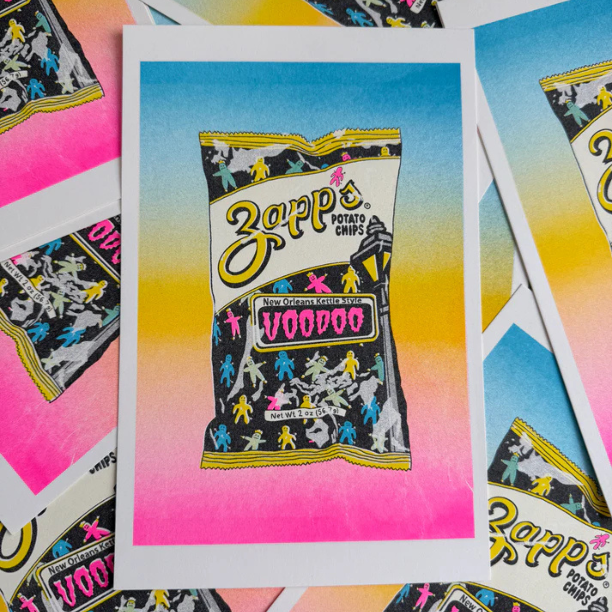 Voodoo Chips Print - Dirty Coast