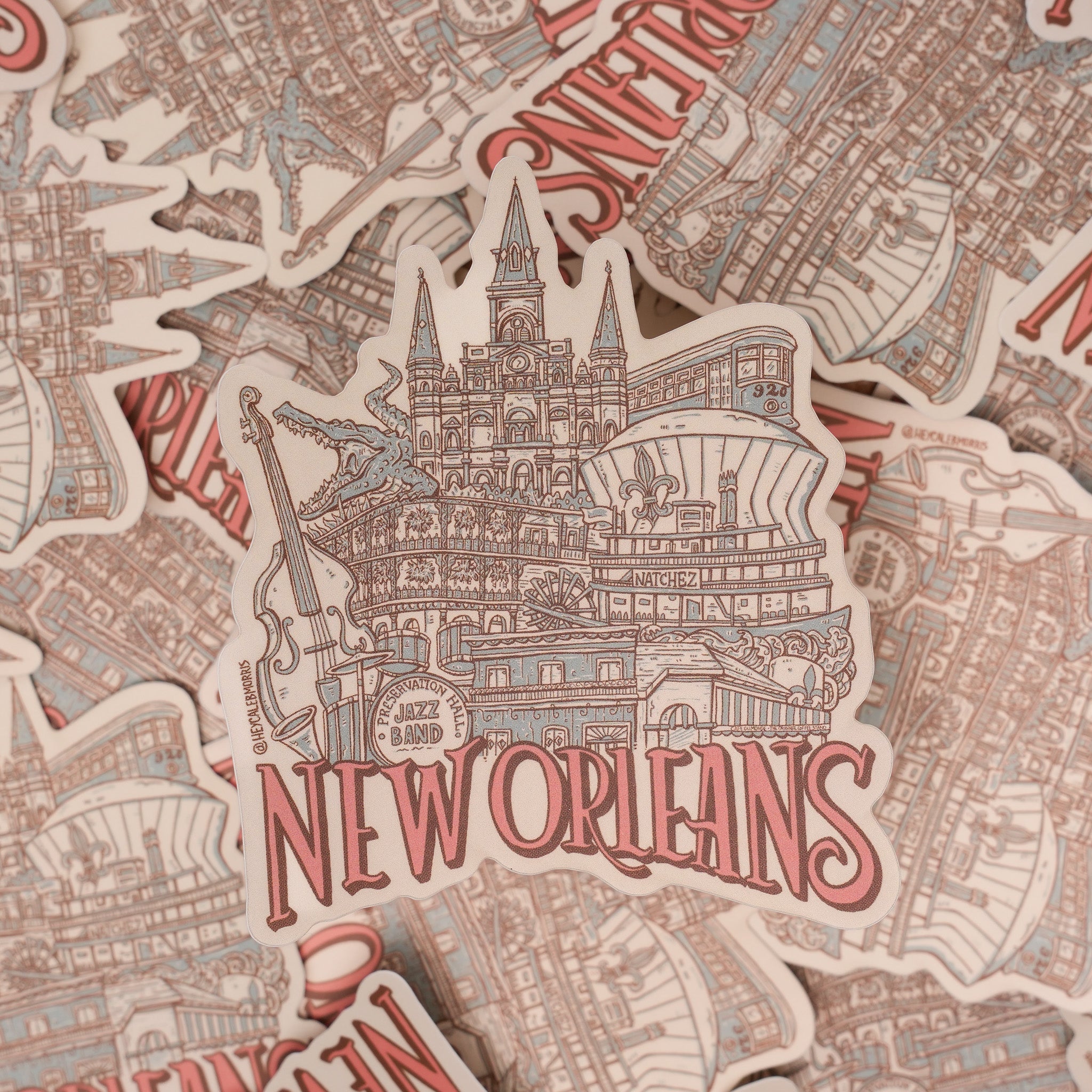 Welcome To New Orleans Sticker - Dirty Coast