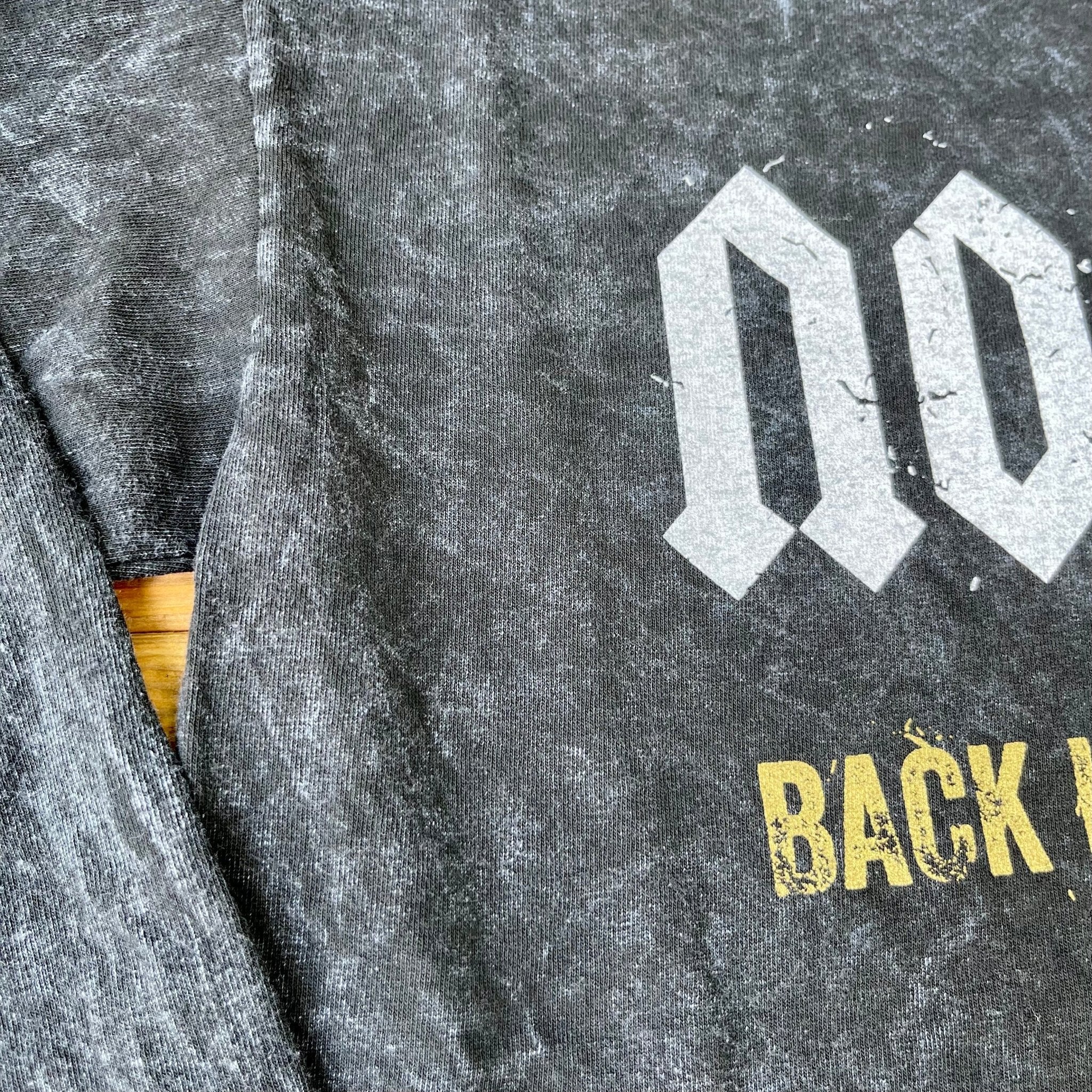 Back In Black & Gold 2022 Stadium Tour Mineral Wash Long Sleeve