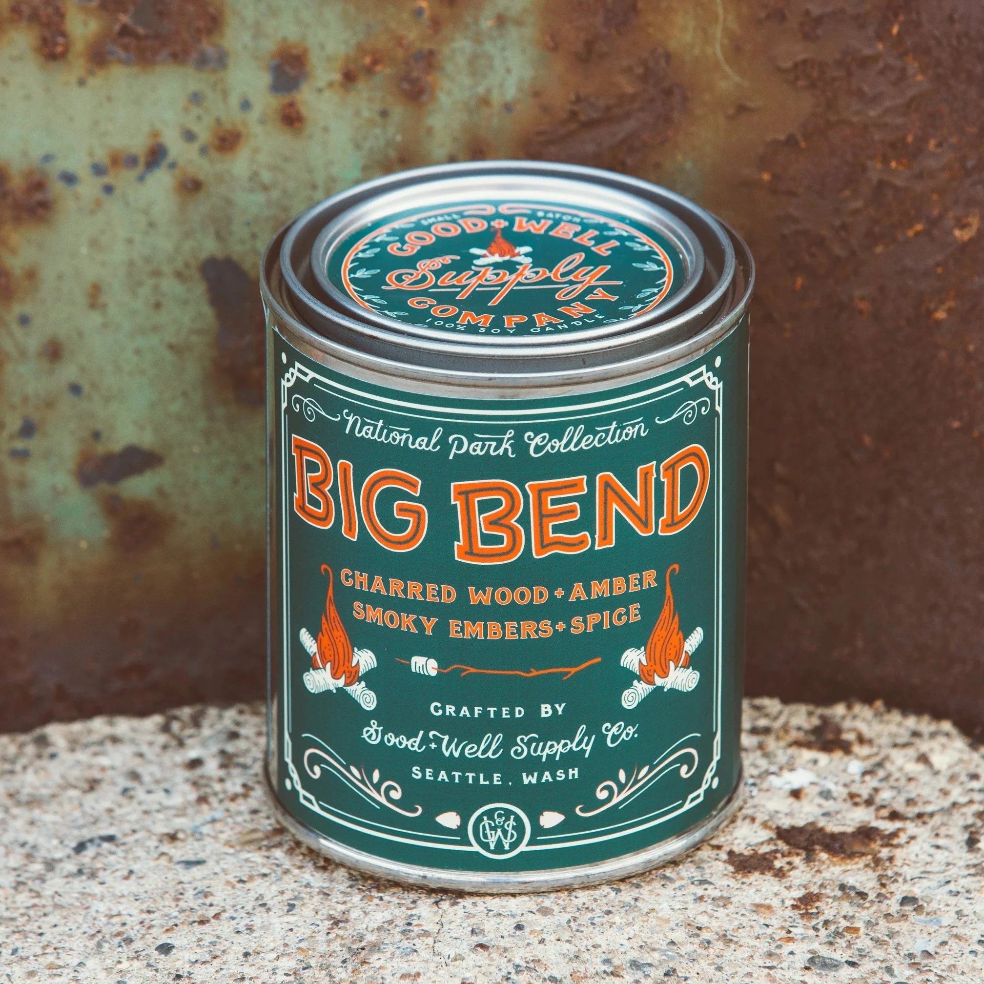 Big Bend National Park Candle by Good & Well Supply Co. - Dirty Coast Press