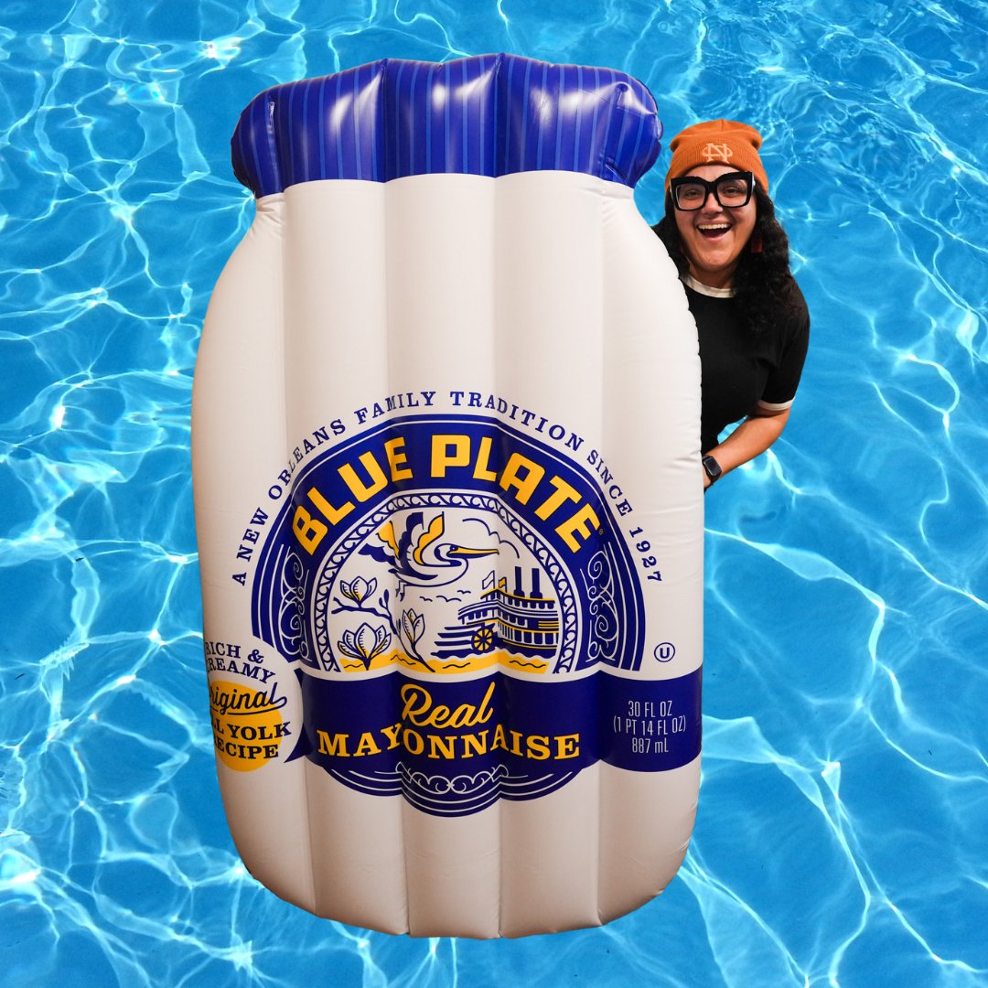 Blue Plate® Mayo Float - Dirty Coast Press