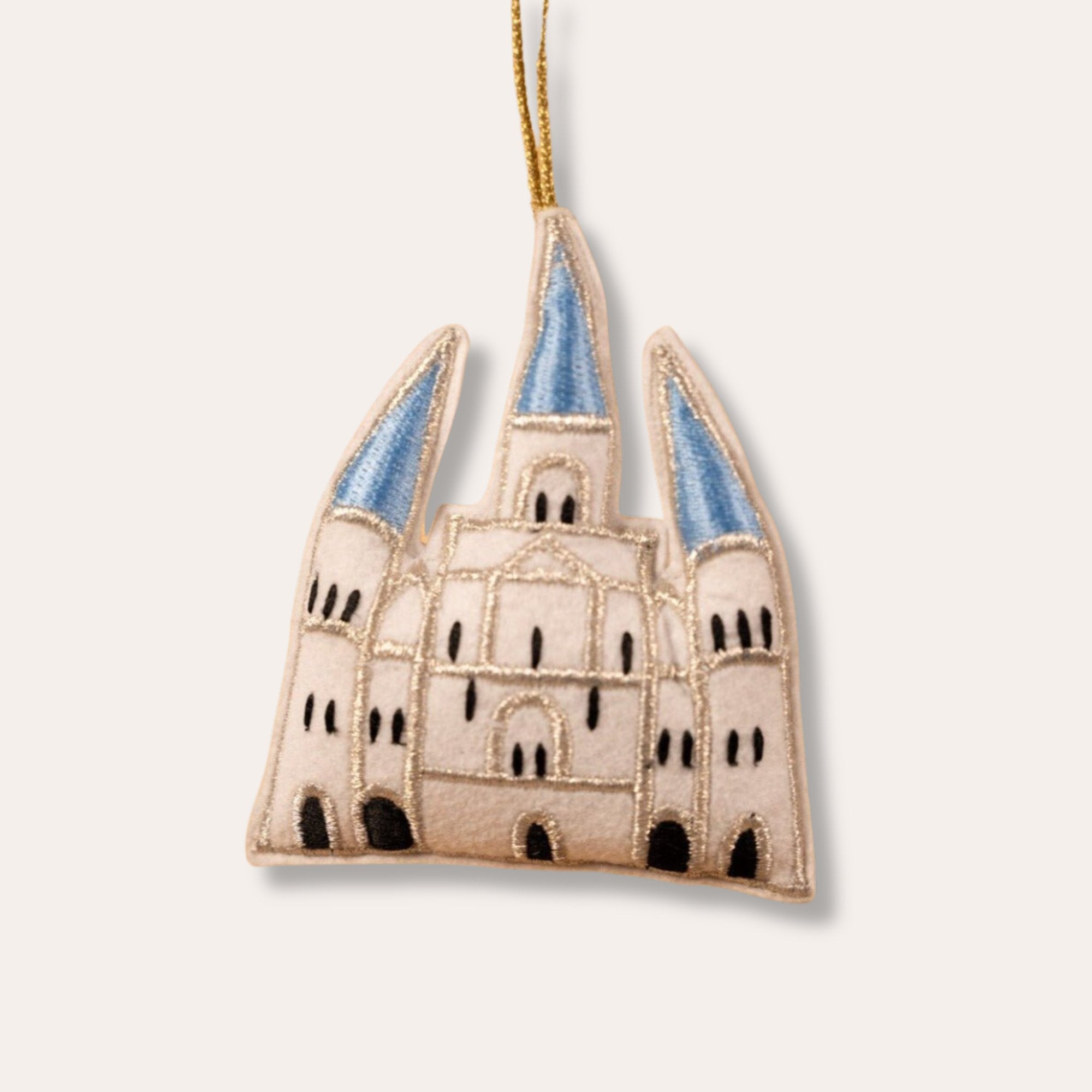 Cathedral Beaded Ornament - Dirty Coast Press