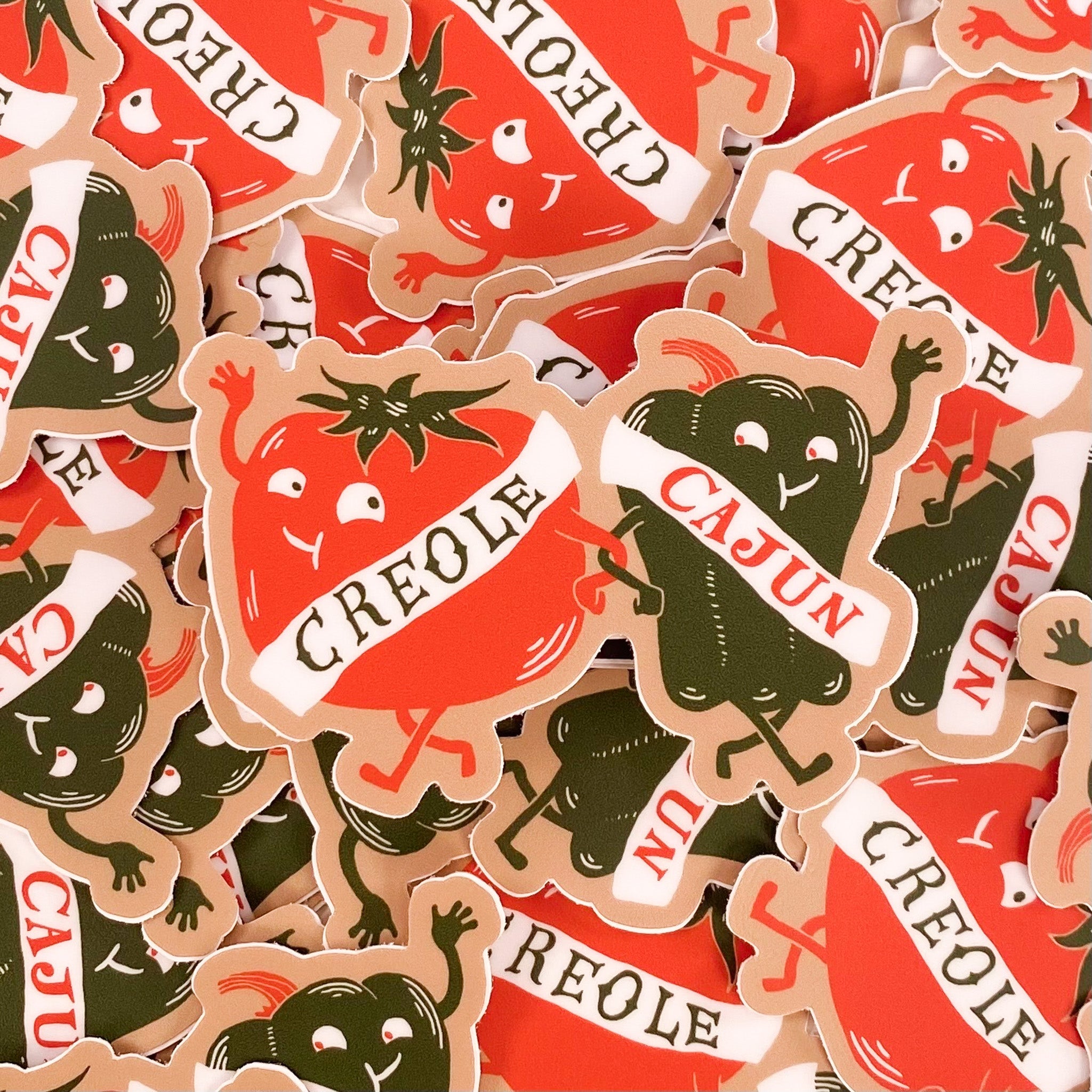 Creole Cajun Sticker - Dirty Coast Press