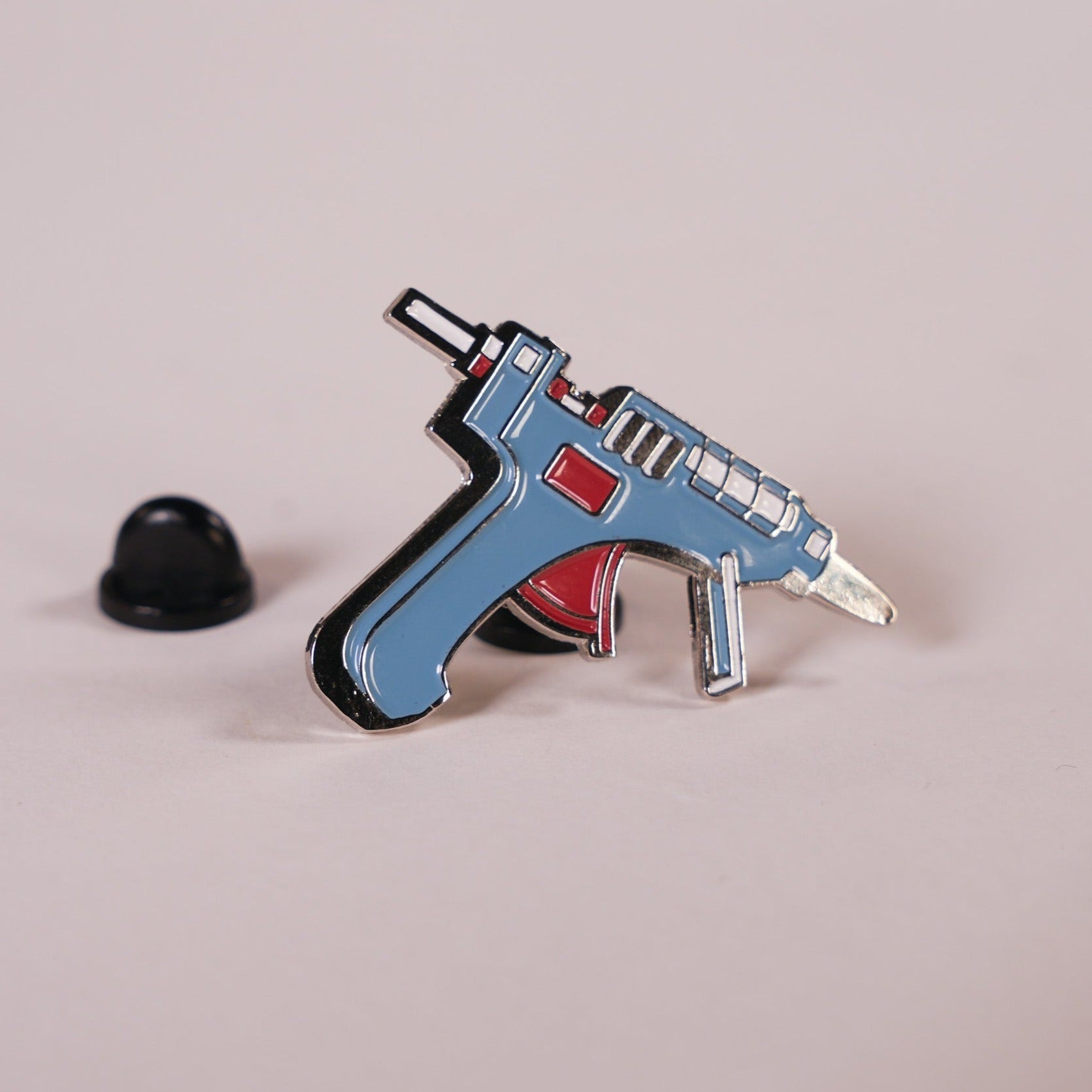 Glue Gun Enamel Pin - Dirty Coast