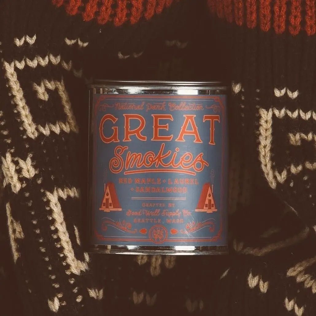 Great Smokies National Park Candle by Good & Well Supply Co. - Dirty Coast