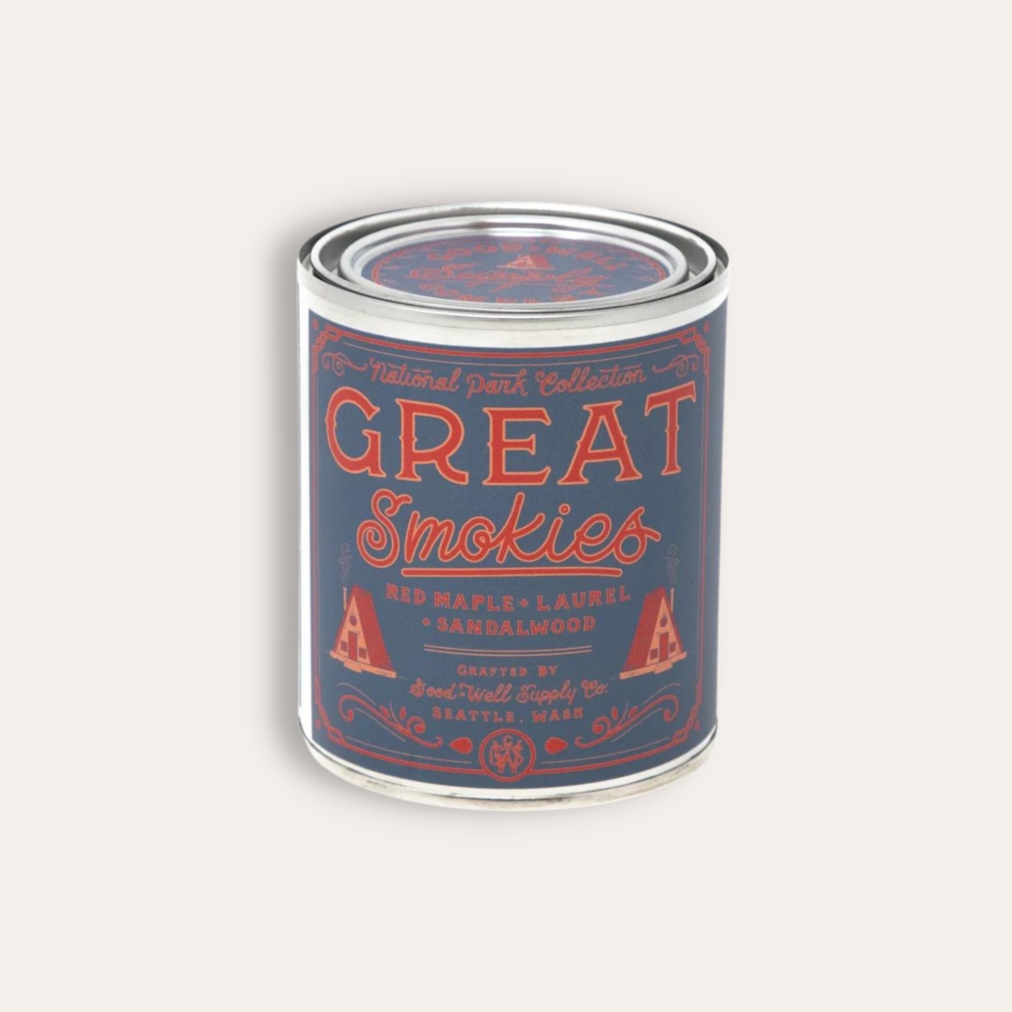Great Smokies National Park Candle by Good & Well Supply Co. - Dirty Coast Press
