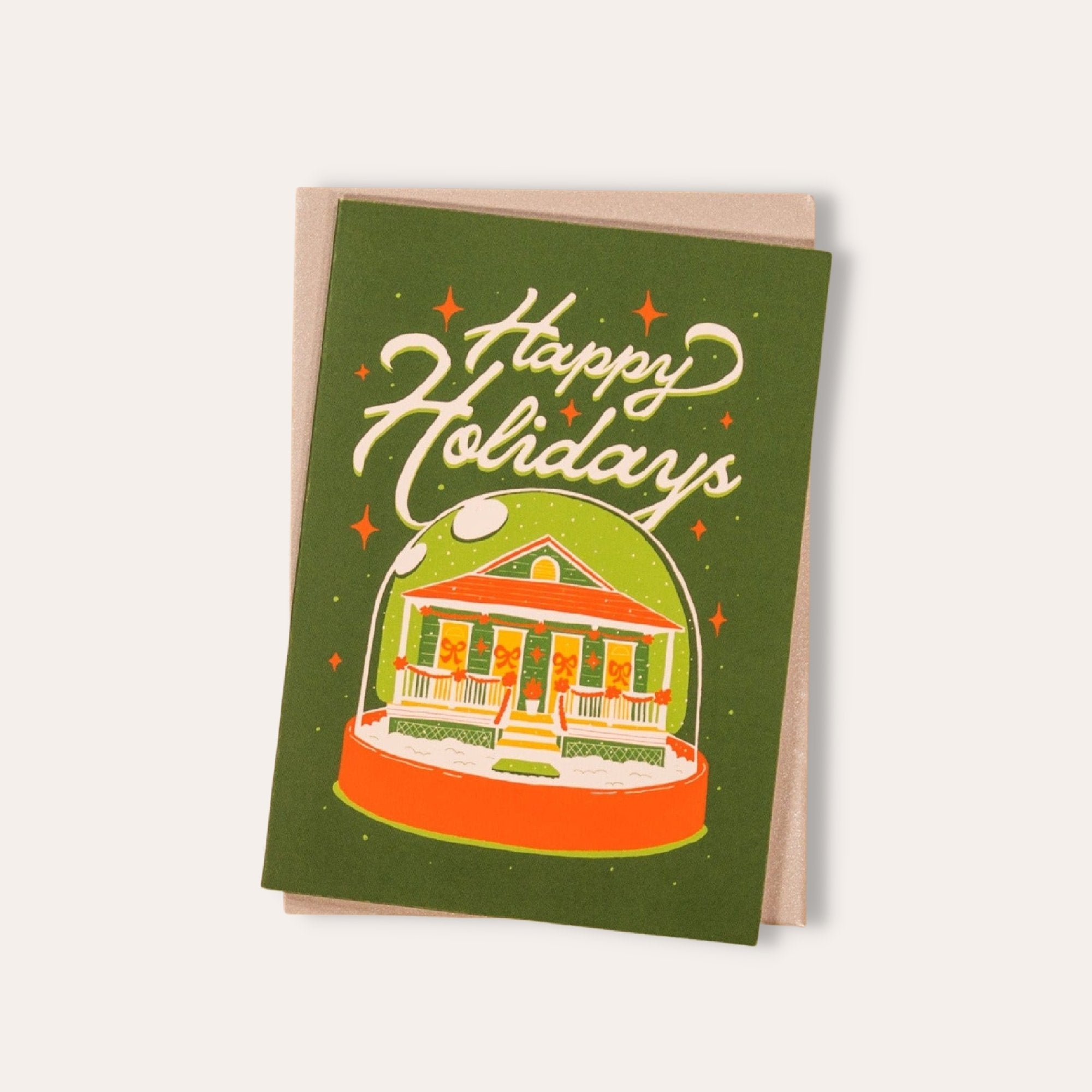 Happy Holidays Shotgun Greeting Card - Dirty Coast Press