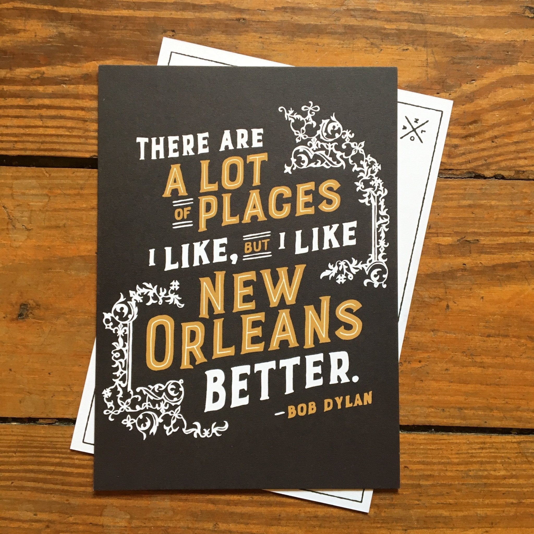 I like New Orleans Better Postcard - Dirty Coast Press