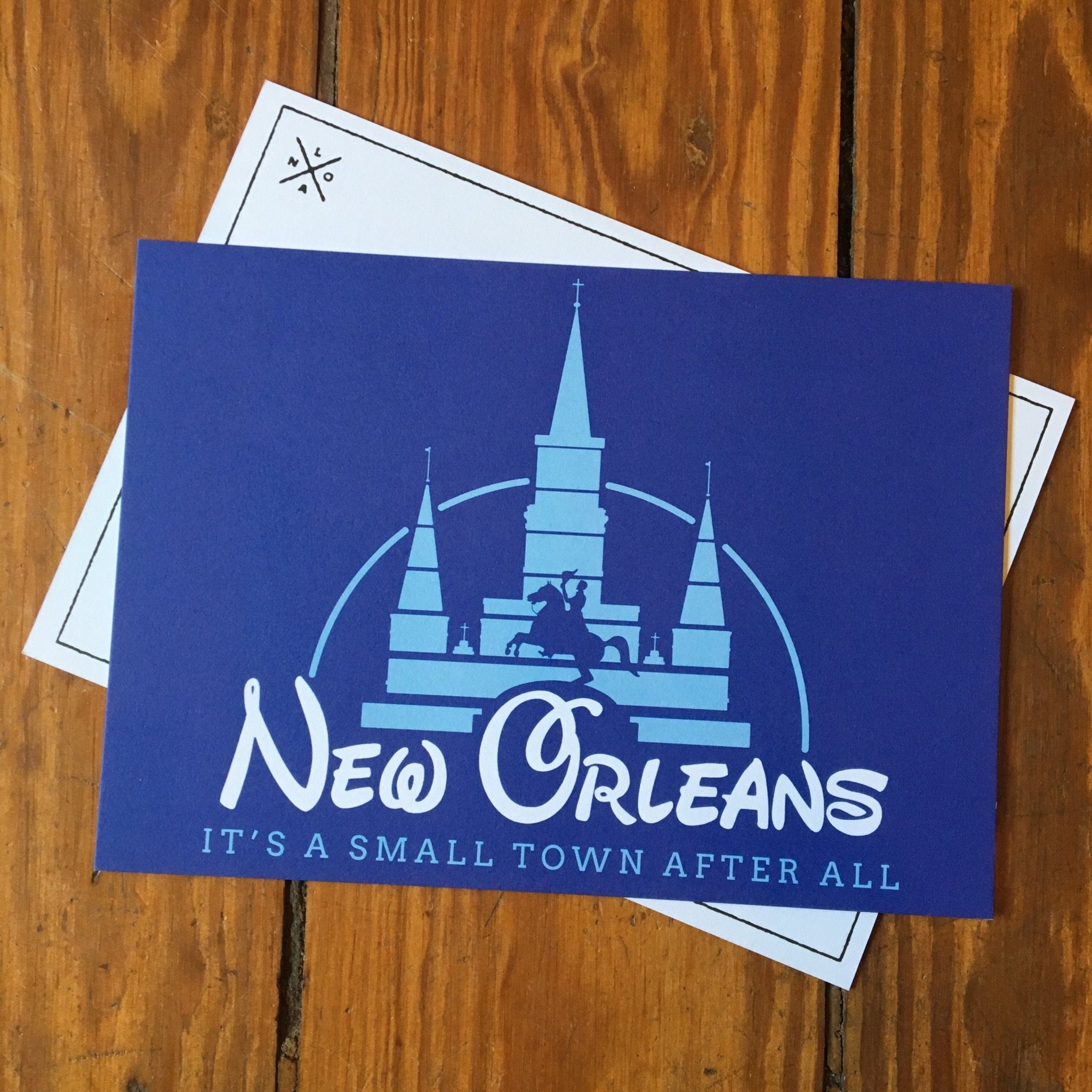 It's A Small Town After All Postcard - Dirty Coast Press