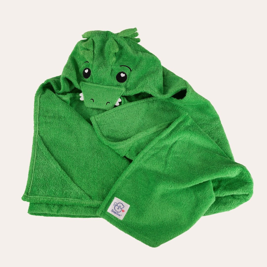 Kids Gator Hooded Towel - Dirty Coast Press