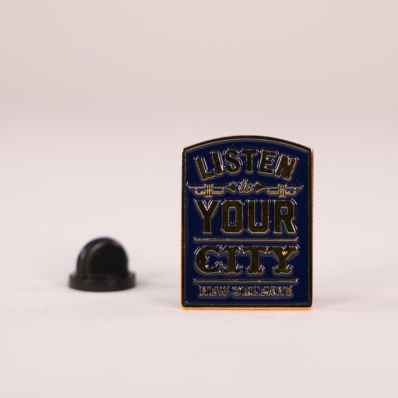 Listen To Your City Pin - Dirty Coast Press