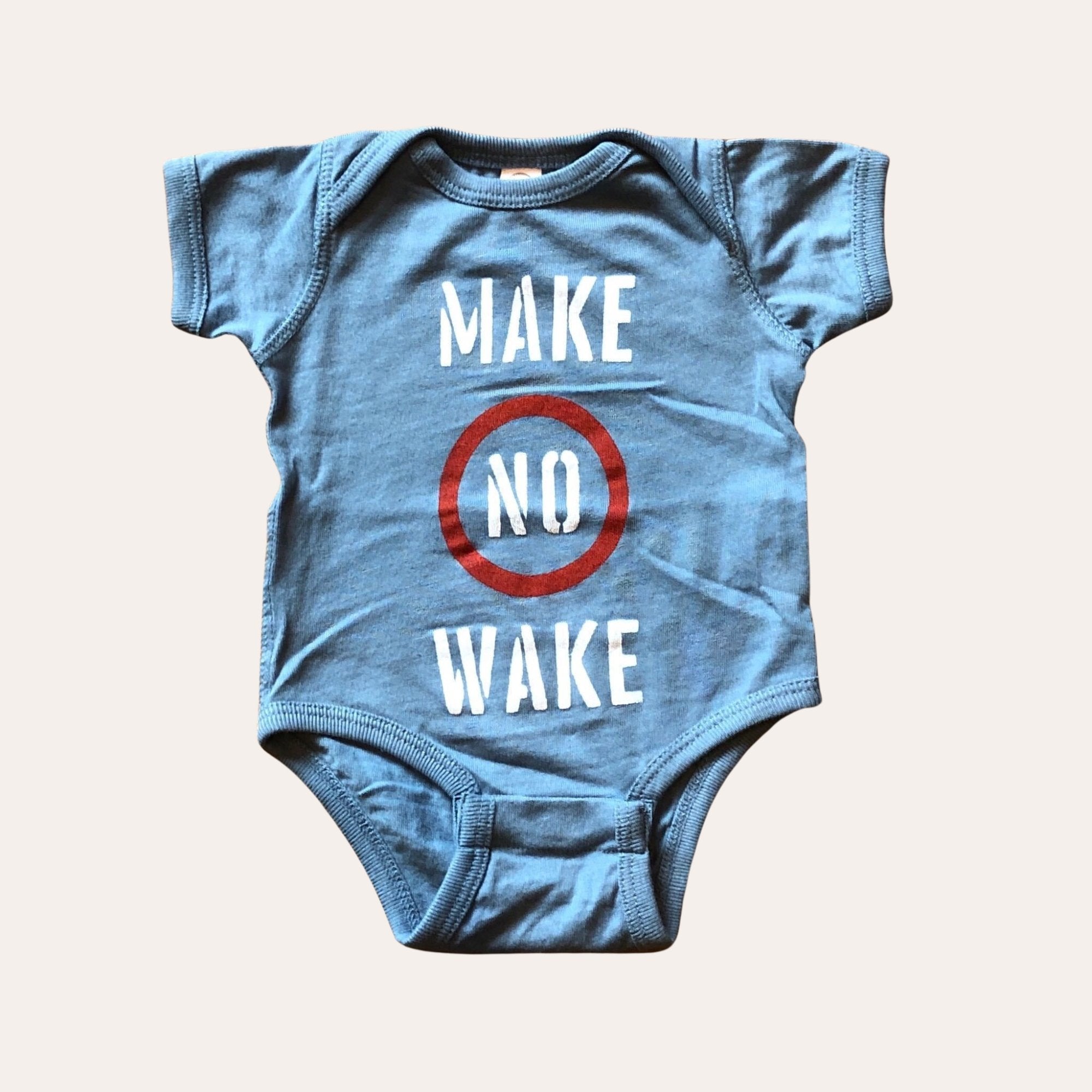 Make No Wake Onesie - Dirty Coast Press