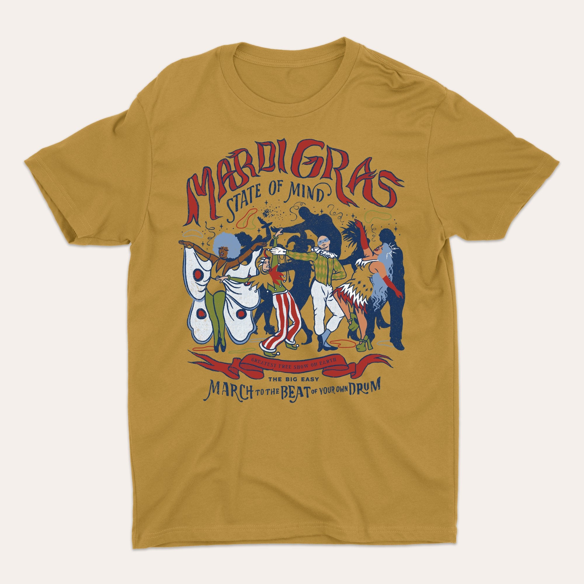 Mardi gras 2024 indian shirt