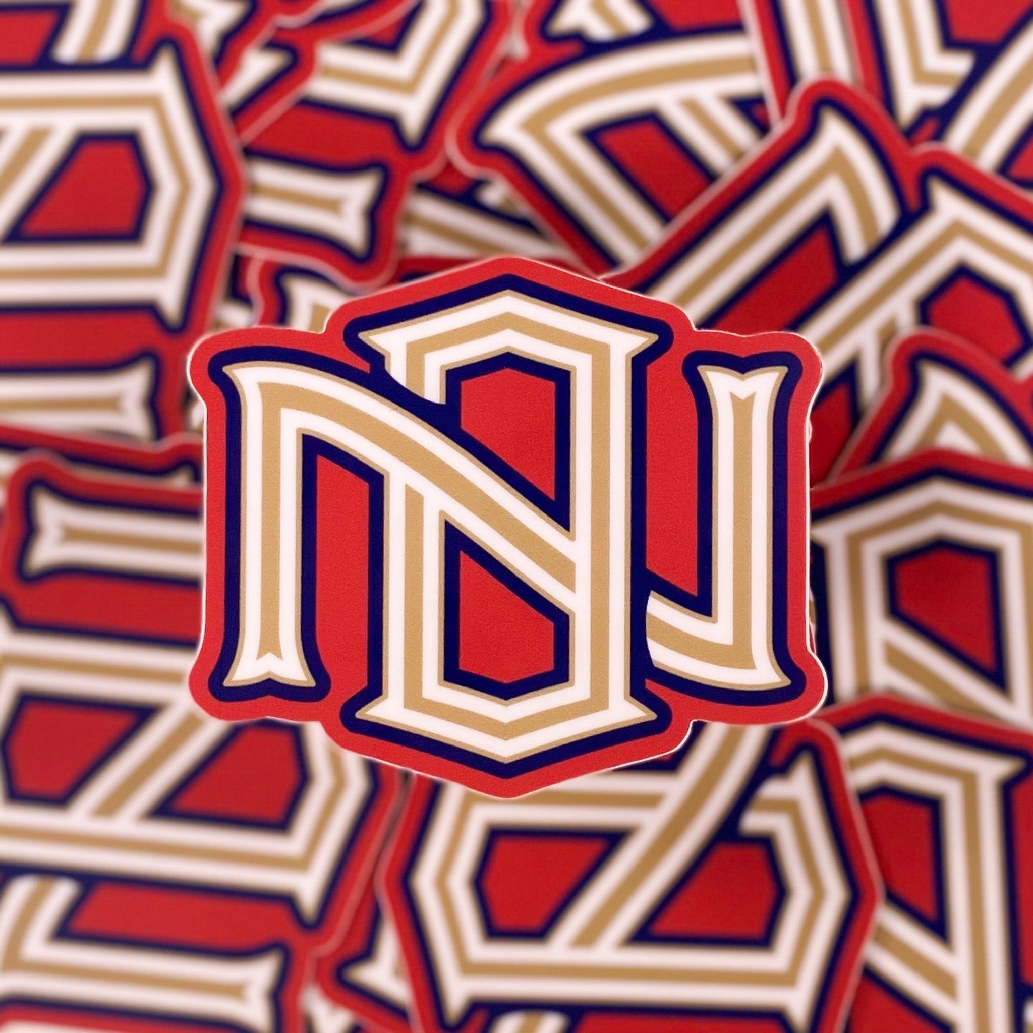 N. O. Icon Sticker - Dirty Coast Press