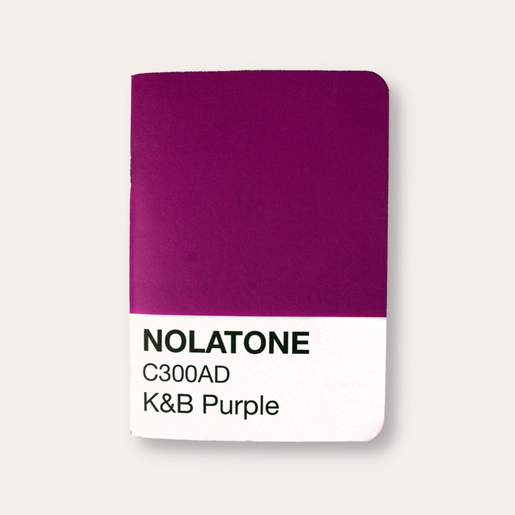 NOLATONE Notebook : K&B Purple - Dirty Coast Press
