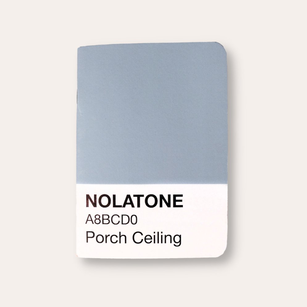 NOLATONE Notebook : Porch Ceiling - Dirty Coast Press