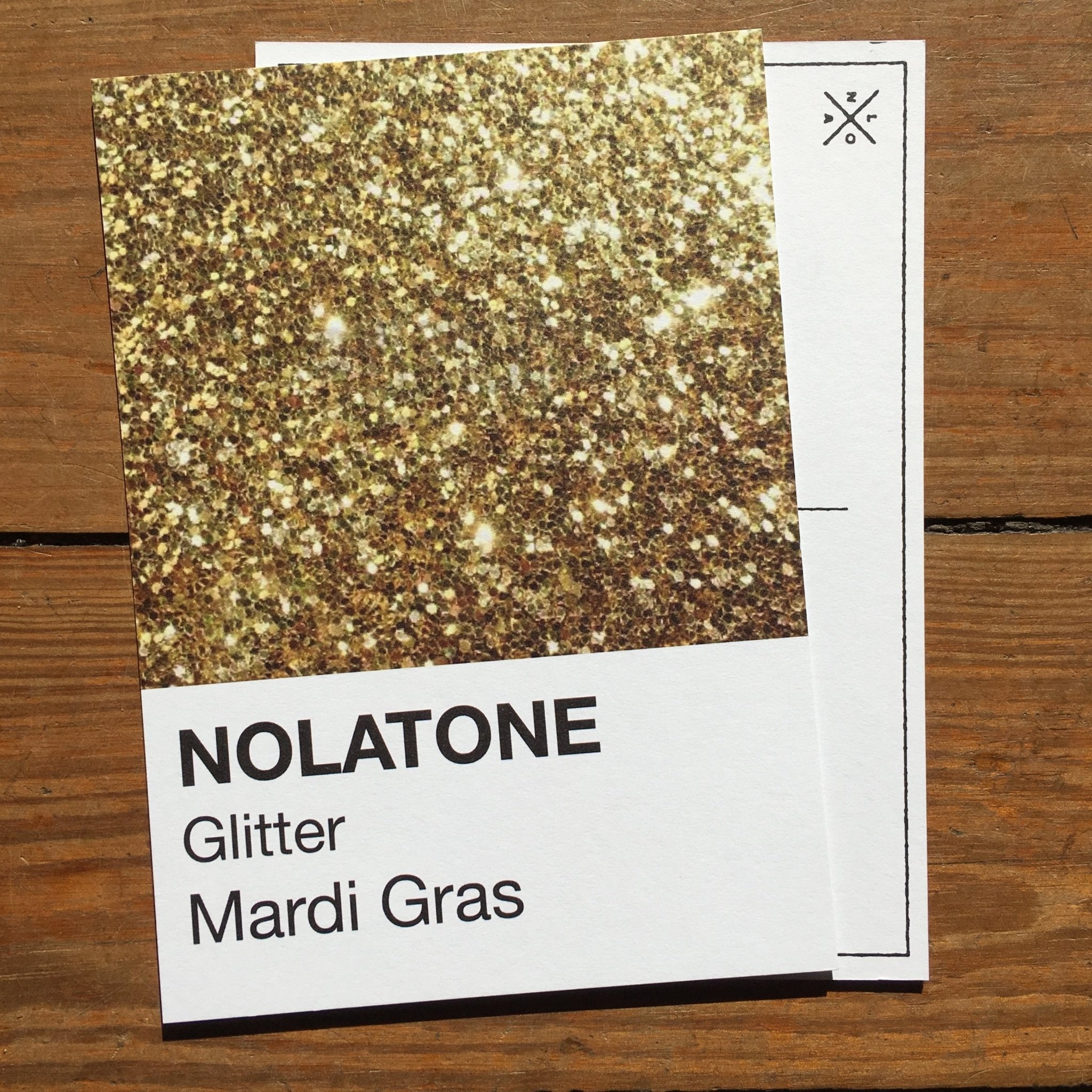 Nolatones Postcard - Mardi Gras - Dirty Coast Press