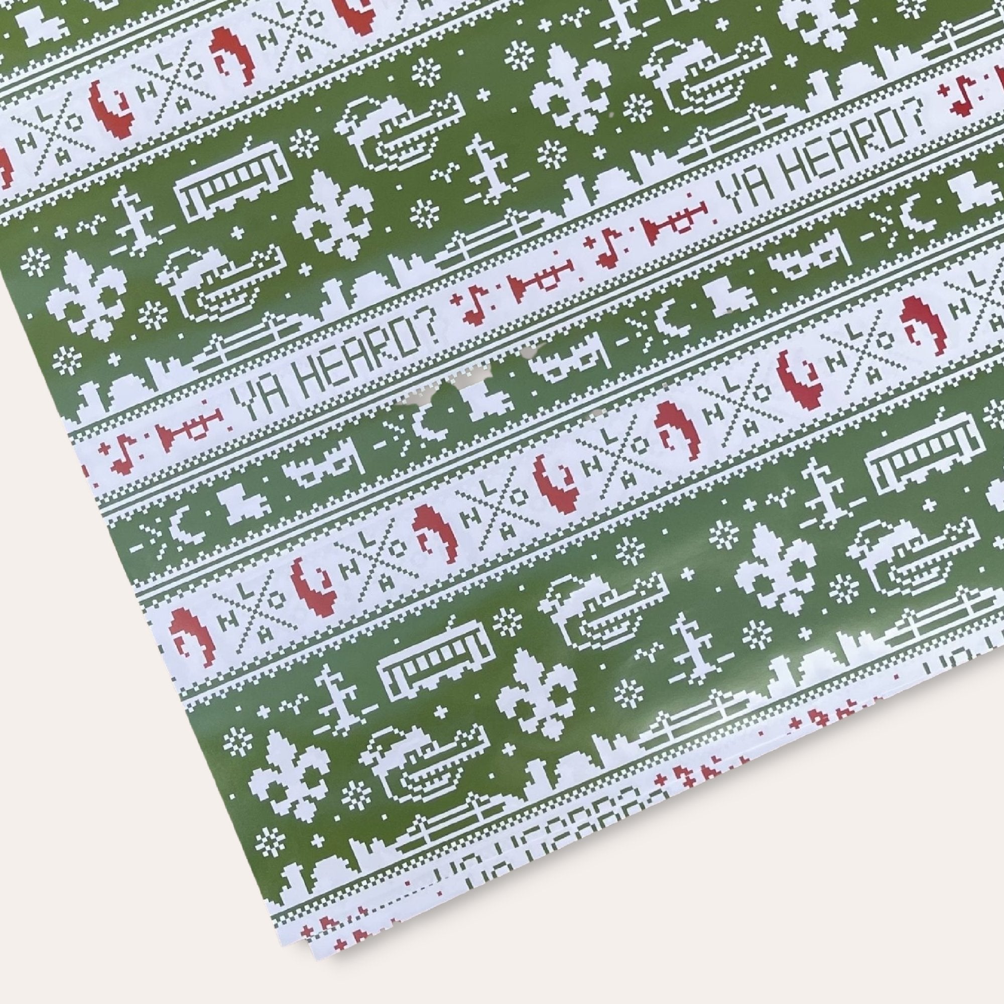 Not So Ugly Sweater Wrapping Paper - Dirty Coast Press