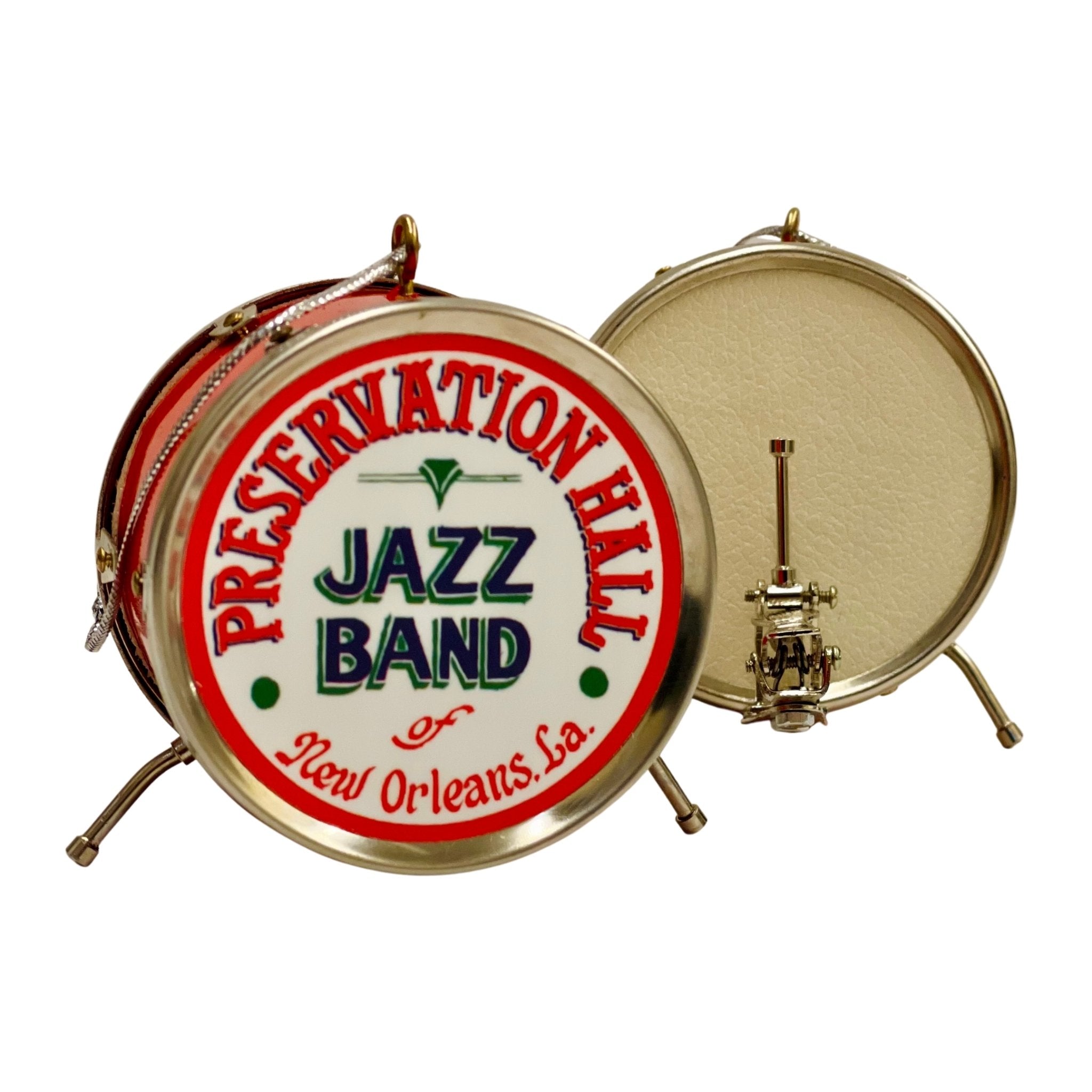Preservation Hall Drum Ornament - Dirty Coast Press