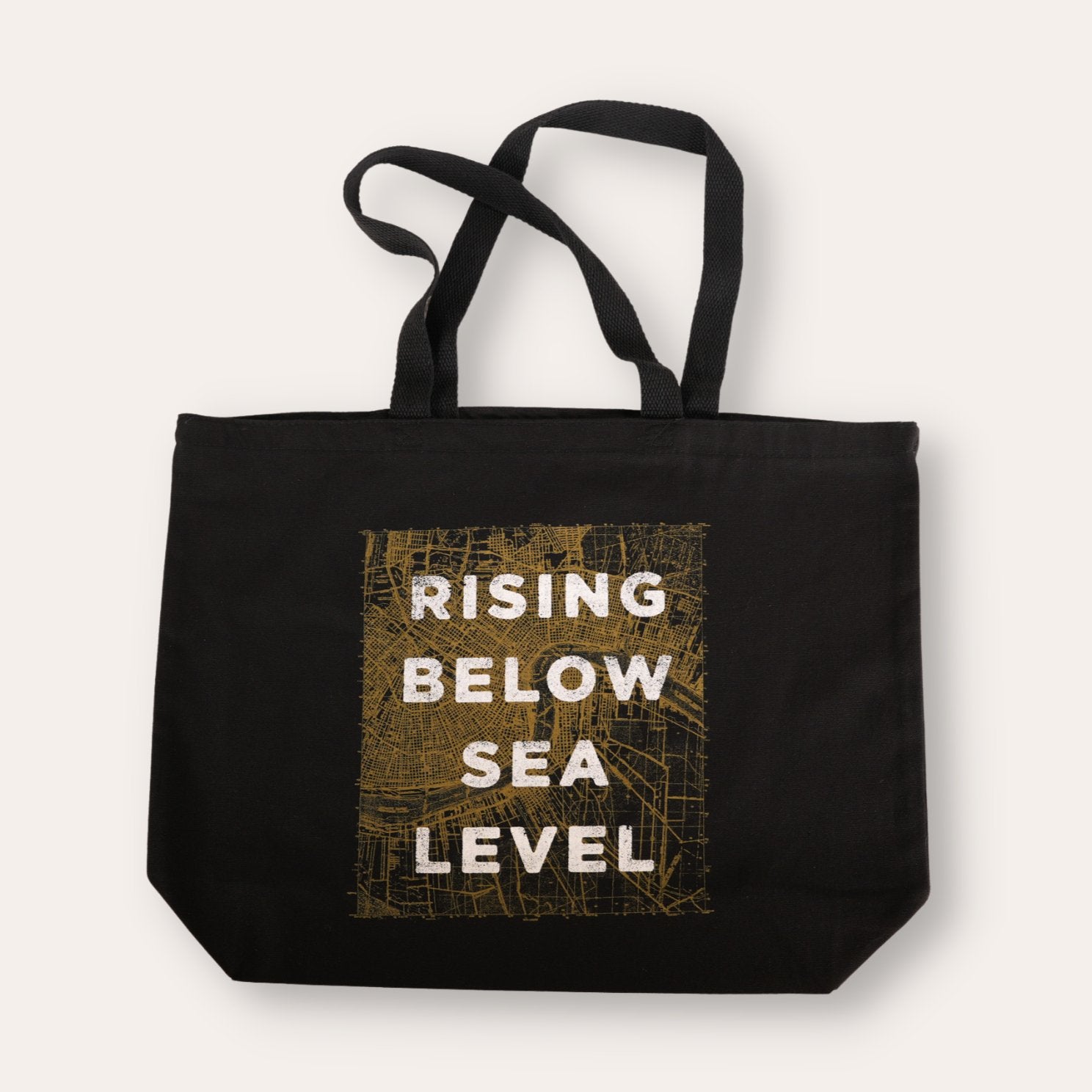 Rising Below Sea Level Tote Bag - Dirty Coast Press