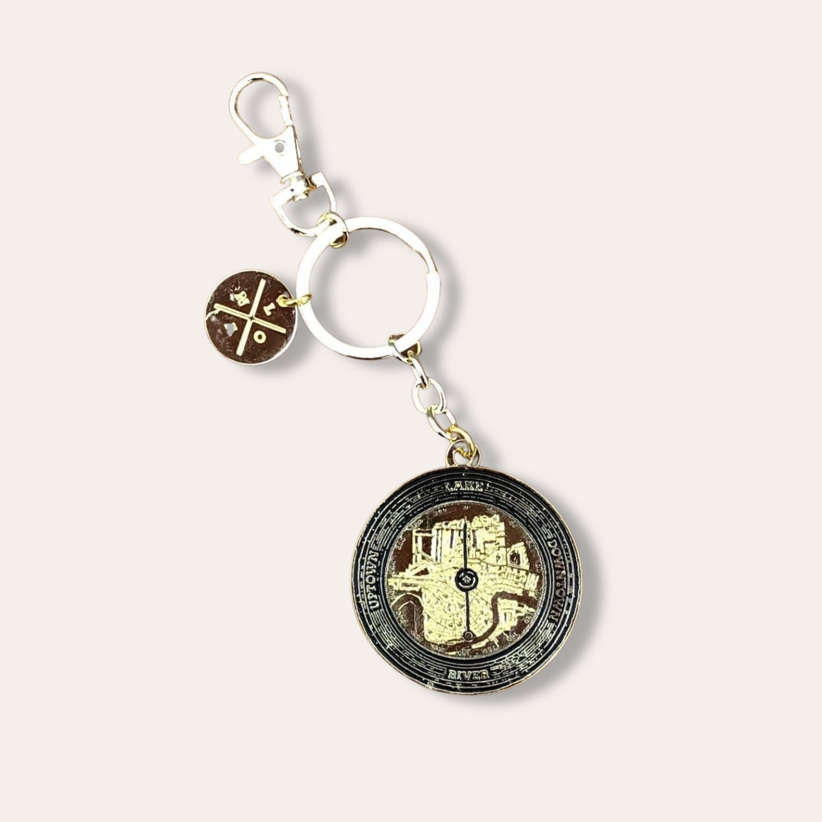River. Lake. Keychain