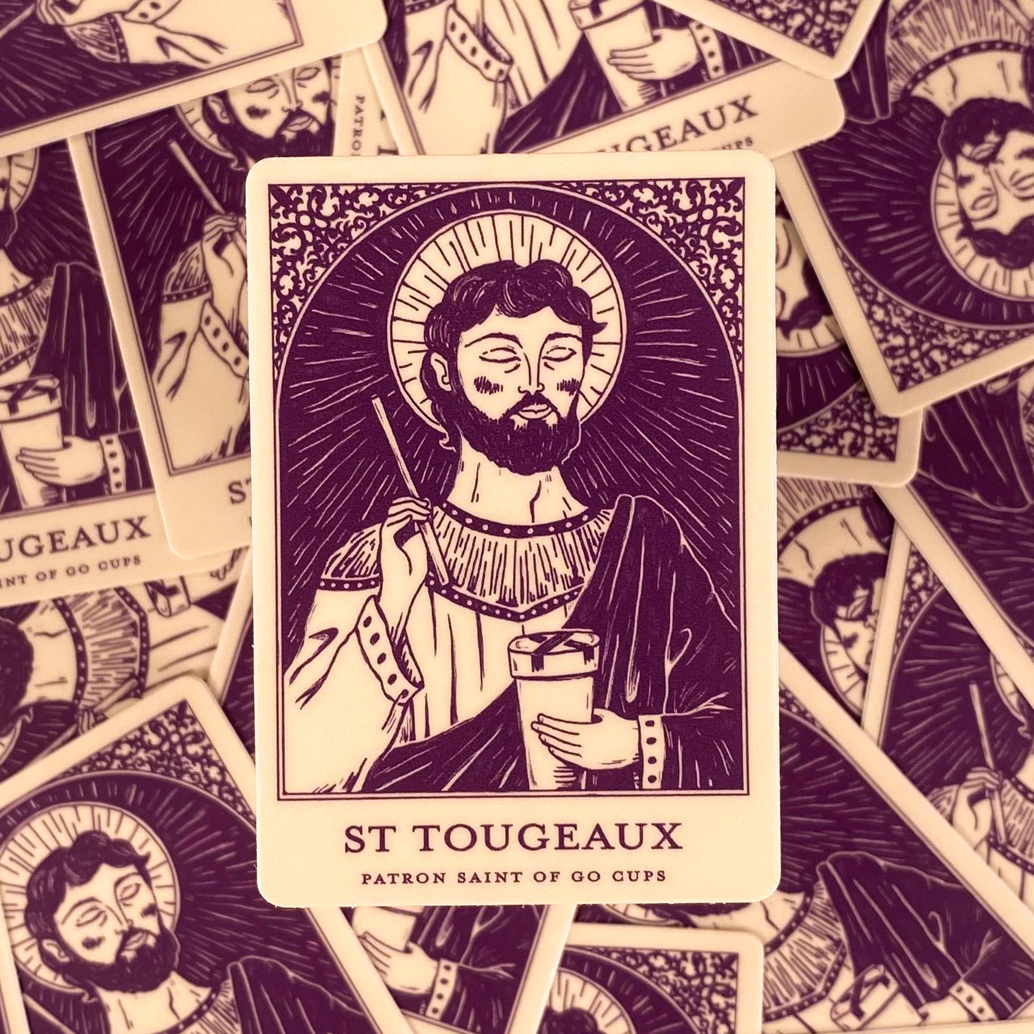 Saint Tougeaux Sticker - Dirty Coast Press