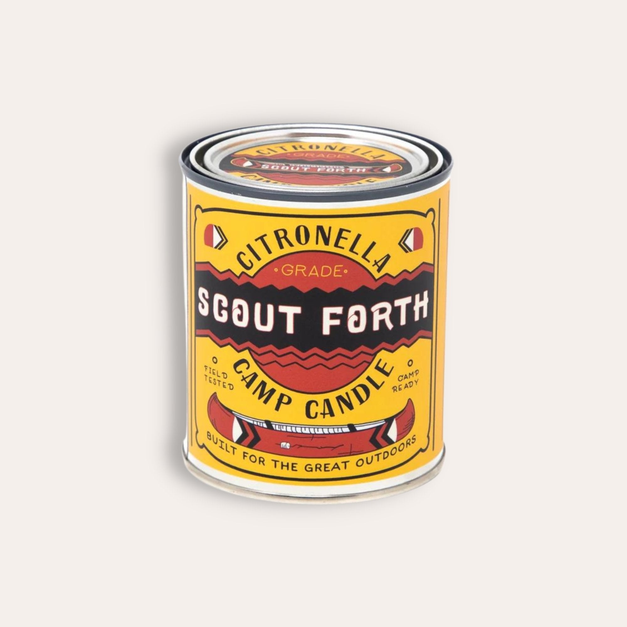 Scout Forth Citronella Camp Candle by Good & Well Supply Co. - Dirty Coast Press