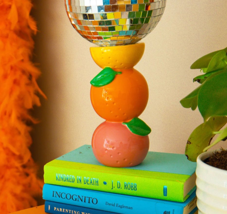 Stacked Citrus Ceramic Vase - Dirty Coast Press