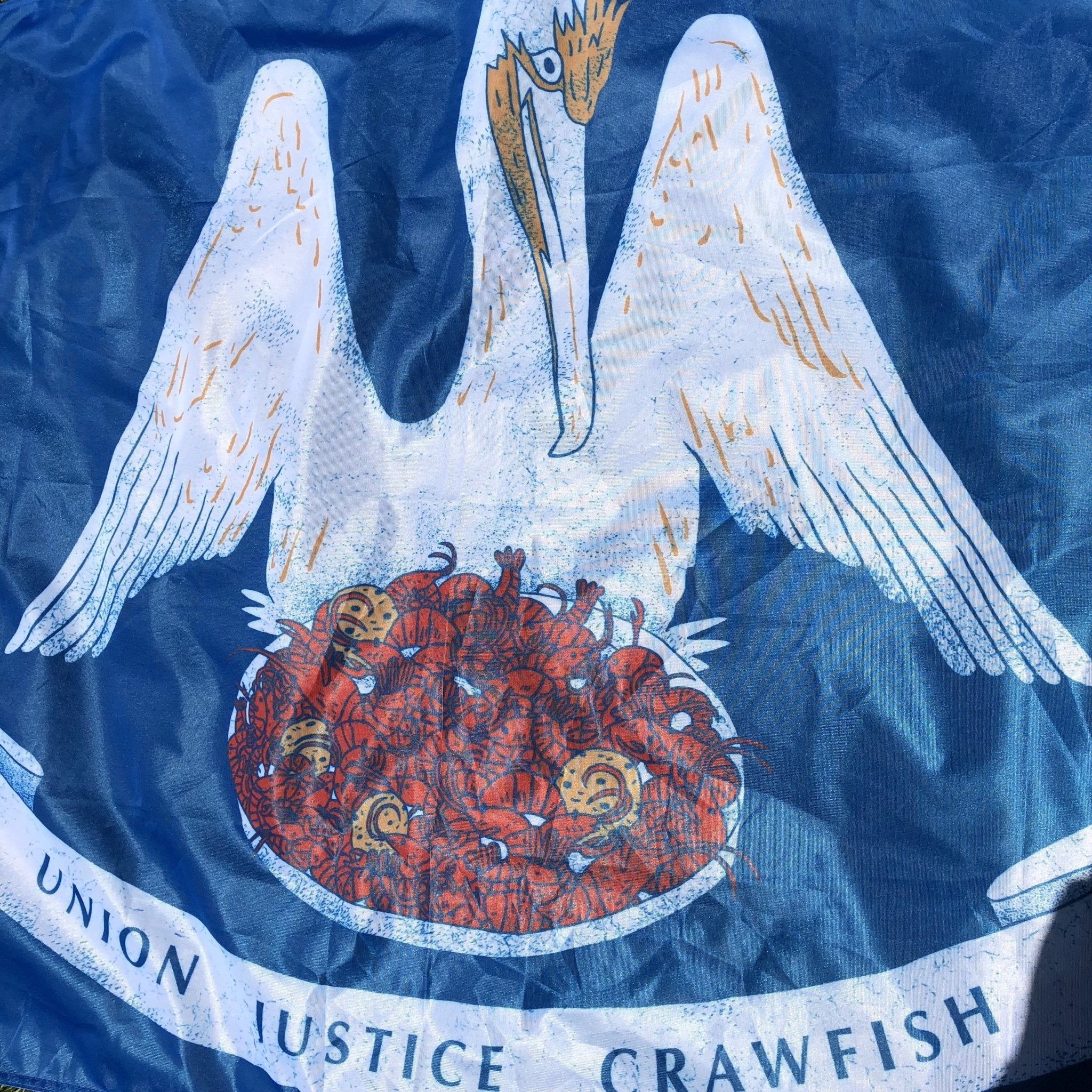 Union, Justice, Crawfish Flag - Dirty Coast Press