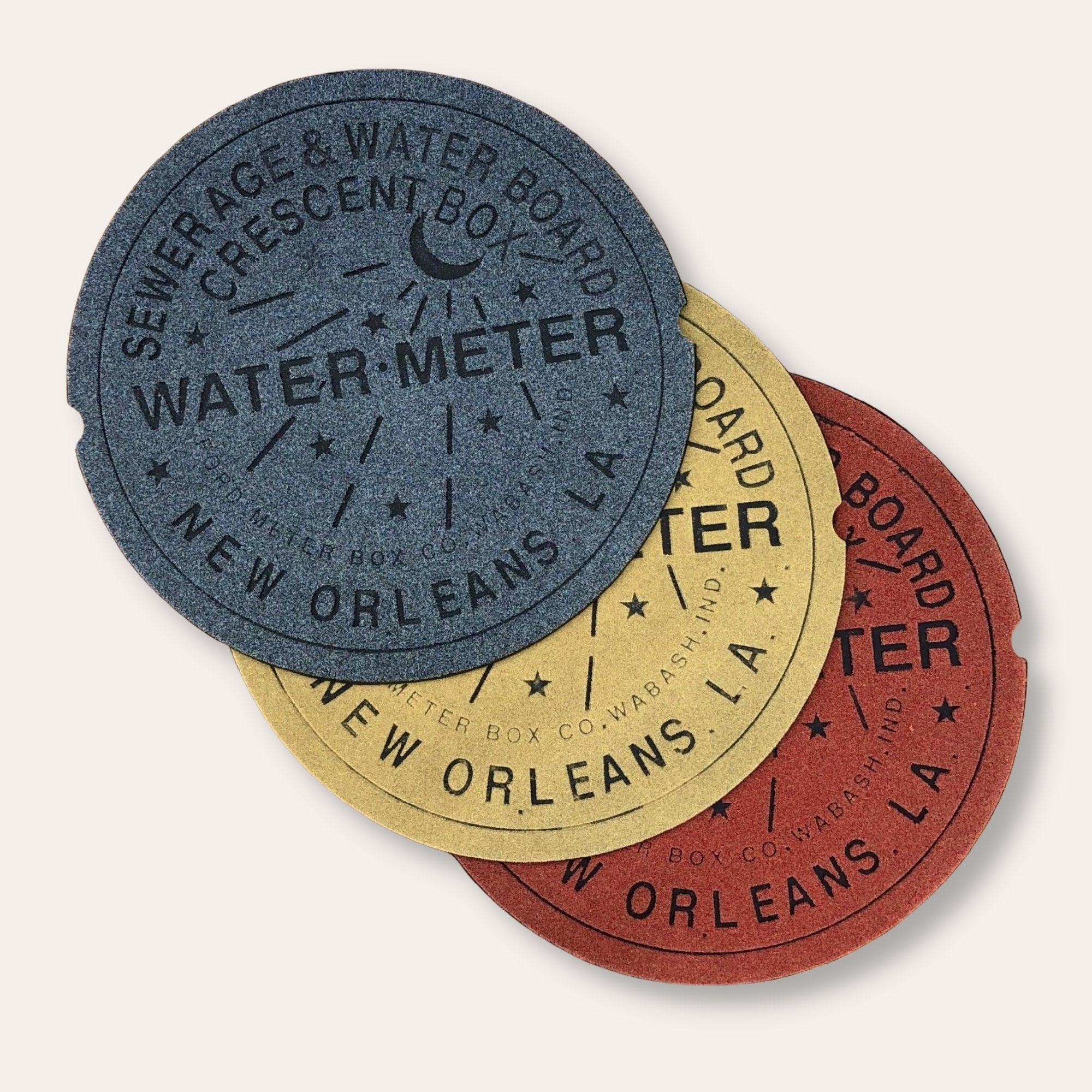 Water Meter Doormat - Dirty Coast Press