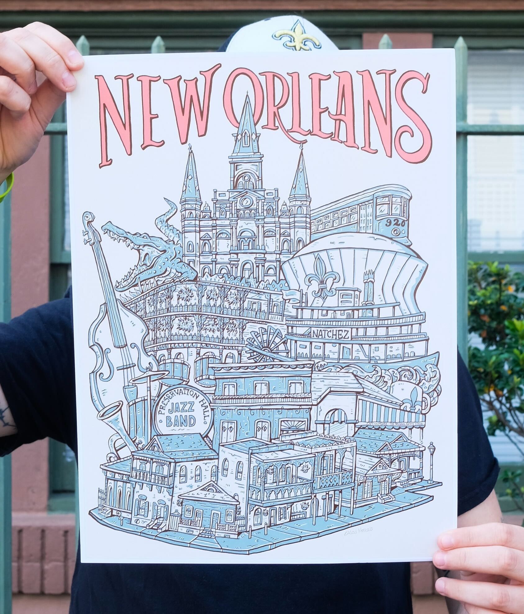 Welcome To New Orleans Print - Dirty Coast Press