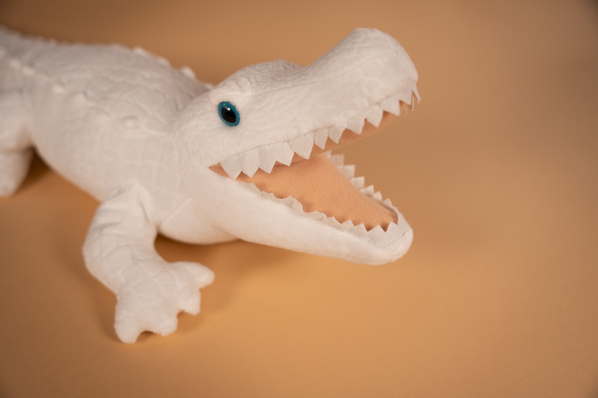 White Alligator Plush - Dirty Coast Press