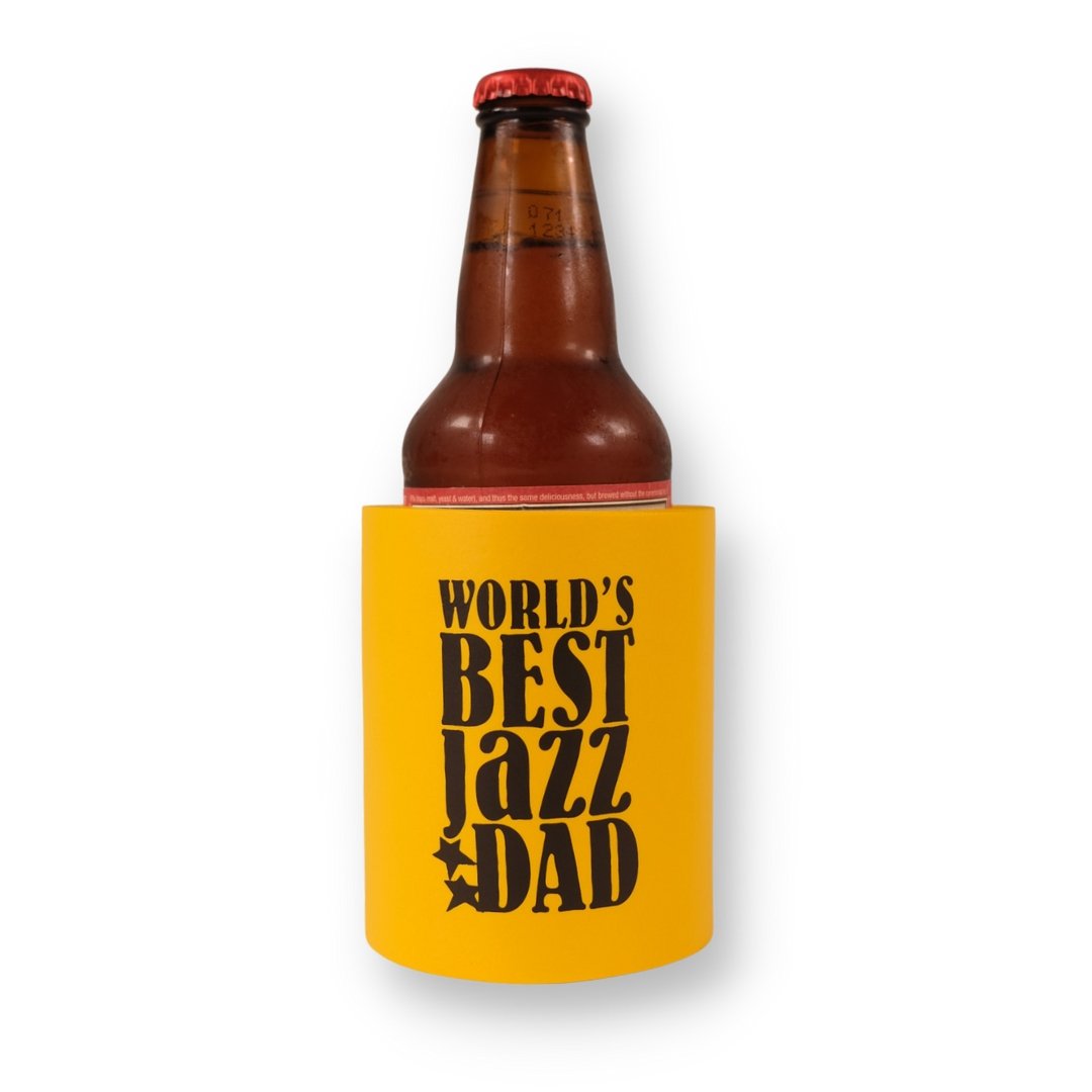 World's Best Jazz Dad Koozie - Dirty Coast Press